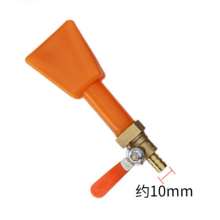 Car wash stainless steel foam machine tank accessories nozzle foam spray gun plastic duckbill nozzle flat wide nozzle head