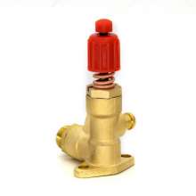55/58 type high pressure washer parts car washer pump head pressure regulating valve 2 two-hole thickening pressure regulating valve spare parts