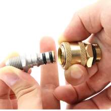 High pressure washer, car washer, modified parts, 280 type 380 type water outlet pipe connection quick connection butt joint