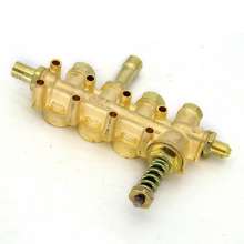 High pressure washer car washer pump head repair parts household 380 copper block copper pump head assembly air chamber seat