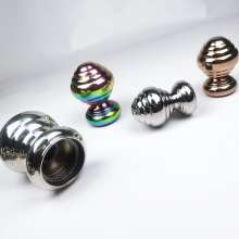 Factory wholesale spiral ball with seat. Stainless steel 304 ball with seat handrail seat Stair column head ball. Stair room