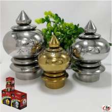 Stainless steel 304 spire holder. Staircase column seat stainless steel handrail column head 38/51mm factory wholesale. Stair tool