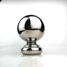 The manufacturer sells stainless steel conjoined balls. Stair decoration. Ball with seat stair railing ball, column head decorative ball holder.