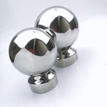 Manufacturers sell stainless steel conjoined balls. Straight ball with seat. Stair railing pillar ball decorative ball. stairs. Accessories
