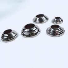 Stainless steel 304 decorative cover. 304 high cover stair fitting pipe cover. The stair column covers the tower type cover to cover the ugliness. Decorative cover