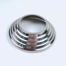 Stainless steel 304 decorative cover. 304 high cover stair fitting pipe cover. The stair column covers the tower type cover to cover the ugliness. Decorative cover