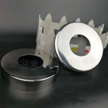 Stainless steel flat cover. Round decorative cover. Column cover ugly cover stair pipe cover handrail accessories customization. Decorative cover