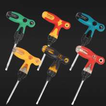 T-handle telescopic ratchet screwdriver, cross word multi-function screwdriver repair tool factory direct sales