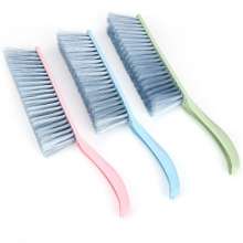 Simple household dusting brush sweeping bed brush sofa carpet dusting brush plastic coat and hat cleaning brush long handle brush