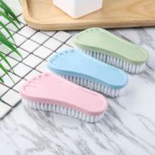 Creative Nordic Color Foot Scrubbing Brush Multifunctional Foot Soft Hair Cleaning Brush Washing Clothes Brush