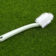 Soft hair creative shoe brush household plastic multifunctional brush four-sided brush five-sided brush long handle shoe brush Nordic color