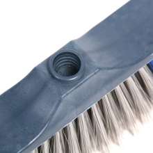 Factory direct high-quality plastic broom head, household daily open fleece cleaning broom, can be equipped with wooden broom