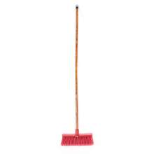 Hand push broom long handle soft fur floor brush fur bathroom brush bathroom scrubbing brush sweeping brush broom head