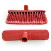 Hand push broom long handle soft fur floor brush fur bathroom brush bathroom scrubbing brush sweeping brush broom head