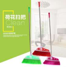 Factory direct sales office and household lotus broom plastic household cleaning high-quality soft floor broom