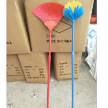 Roof dust sweeper, ceiling sweeper, spider web duster brush, fan-shaped retractable long broom broom manufacturer