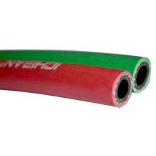 6.5/8mm. PVC three-glue two-wire oxygen pipe for industrial welding and cutting. Acetylene pipe welding and cutting double gas pipe. Gas and gas pipe