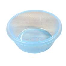 Transparent plastic basin, household vegetable basin, baby washbasin, drop-resistant multi-function basin, environmental protection PP plastic basin