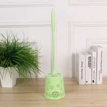 Creative Hollow Hygienic Brush Combination with Seat Cleaning Products Plastic Toilet Set Toilet Brush Factory Direct Sales