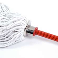 Factory direct household quick-drying wooden pole nano cotton mop home cleaning simple and practical cotton yarn mop source