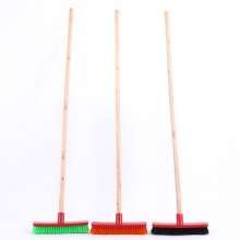 Hard-bristled brushes for cleaning floor brushes with long handles, bathroom cleaning brushes with long wooden handles, household cleaning brushes with wooden handles, brushes