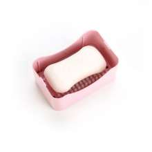 Creative soap holder with lid drain soap box plastic travel portable soap box household bathroom soap box soap holder