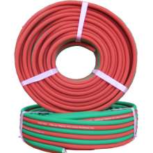 10mmPVC dual two-color oxygen and acetylene welded pipe heat-resistant tensile gas welding and gas cutting welded pipe. Trachea