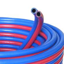 10mmPVC dual two-color oxygen and acetylene welded pipe heat-resistant tensile gas welding and gas cutting welded pipe. Trachea