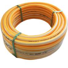 6.5mm PVC high-pressure spray agricultural spray hose, rubber and plastic fully braided hose, cold and frost-resistant. Wholesale. Trachea, hot water hose