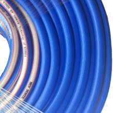 Durable PVC pesticide spray hose for industrial and agricultural use. Three-glue four-wire high-pressure spray hose for pesticides. Water pipe. Pesticide tube