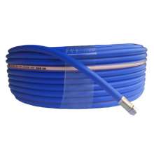 Durable PVC pesticide spray hose for industrial and agricultural use. Three-glue four-wire high-pressure spray hose for pesticides. Water pipe. Pesticide tube