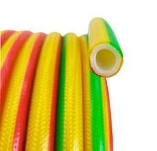Zumi special explosion-proof spray pipe. Nylon spray pipe. Cold-resistant and frost-resistant PVC 3-layer color densely braided hose. Car wash hose.