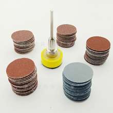 1 inch 100 pieces of sandpaper set +1 1/8 shank diameter grinding disc polishing and sanding sandpaper set