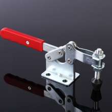 Welding tooling fixture factory direct horizontal quick fixture CS-200-W fast woodworking pressing fixture. Horizontal clamp