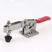 Factory direct sales of 304 stainless steel super hand CS-201BSS horizontal quick fixture. Test fixture clamp tooling. Horizontal clamp