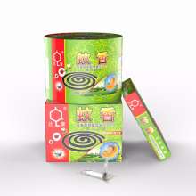 Dachau Wormwood Coil Incense Mosquito Incense Box 30 Single Circle Family Pack Mosquito Repellent Buckle Fumigant New Product Promotion
