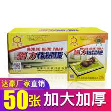 Dachau sticky mouse board strong big mouse sticker mousetrap factory direct wholesale 60g glue master