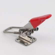 Factory direct sales of 304 stainless steel super hand CS-40323SS latch type quick clamp woodworking clamp tooling. Horizontal clamp