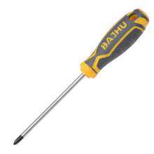 S2 alloy steel rubber-plastic handle screwdriver cross-shaped small household industrial grade with magnetic high hardness imported disassembly machine and extended electrician maintenance