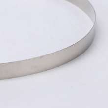 Factory direct sales 201 stainless steel clamp hoop hose clamp kitchen range hood tube interface elastic clamp