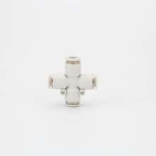 Factory direct supply Pneumatic tracheal joint quick-connect fittings. Locking tube quick coupling HPZA ten type cross. Pneumatic fittings. Pneumatic components. Pneumatic fittings