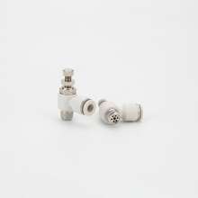 Factory direct supply HSL L-type throttle valve. Pneumatic control valve Quick connector. Pneumatic accessories. Pneumatic components. Pneumatic connector