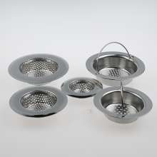 Kitchen and bathroom drain outlet filter mesh floor drain Stainless steel sink mesh drain Portable pipe port filter plug