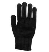 Cut-resistant gloves for glass factories. 5A steel wire gloves.  Dot bead silicone non-slip wear-resistant gloves. Protective and stab-resistant.
