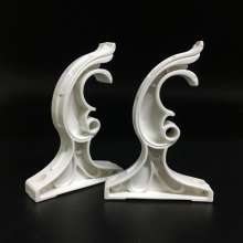 Roman rod bracket curtain bracket wave bracket hook hanging code wall code curtain accessories accessories plastic bracket