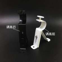 Curtain bracket Roman rod bracket Hanger base wrought iron single code fabric installation code accessories thickening