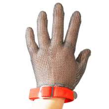 Factory direct sales spot chainsaw cutting slaughter anti-cutting grade 5 gloves steel ring steel wire protective gloves. gloves. anti-cutting gloves