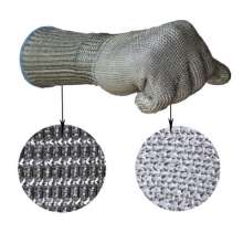 Manufacturers wholesale and produce cut-resistant gloves. Cut-resistant welder's steel wire gloves for steel wire garment cutting. Cut-resistant gloves