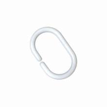 Huancheng shower curtain buckle C-shaped buckle curtain accessories original bag PP hanging shower curtain buckle