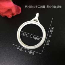 Curtain hanging ring ring hook ring mute curtain ring curtain accessories plastic ring curtain buckle ring Roman rod ring